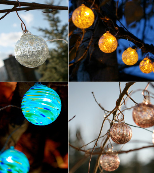 Aurora Glow Solar String Lights