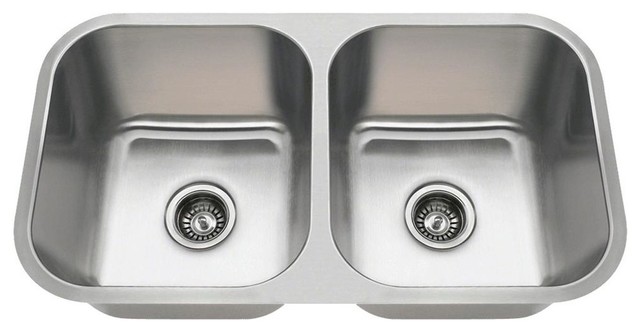 Builder Series Stainless Steel Kitchen Sink Contemporary Kitchen Sinks By Mr Direct Sinks And Faucets Houzz