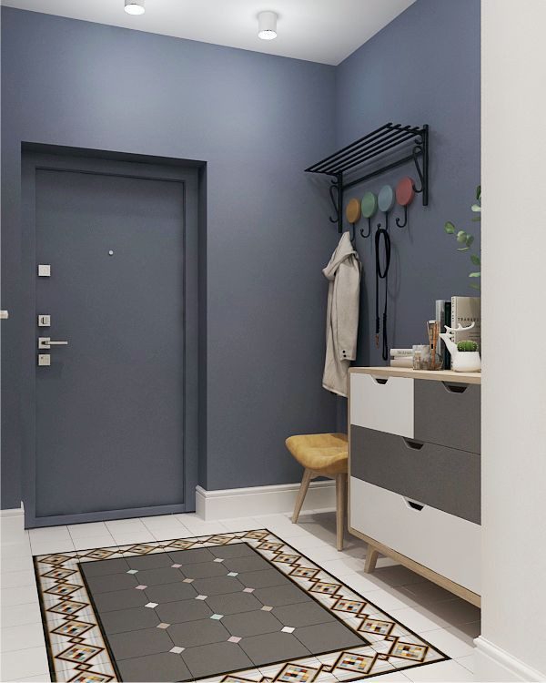 Квартира "Морской бриз" в стиле сканди 90 кв.м. в