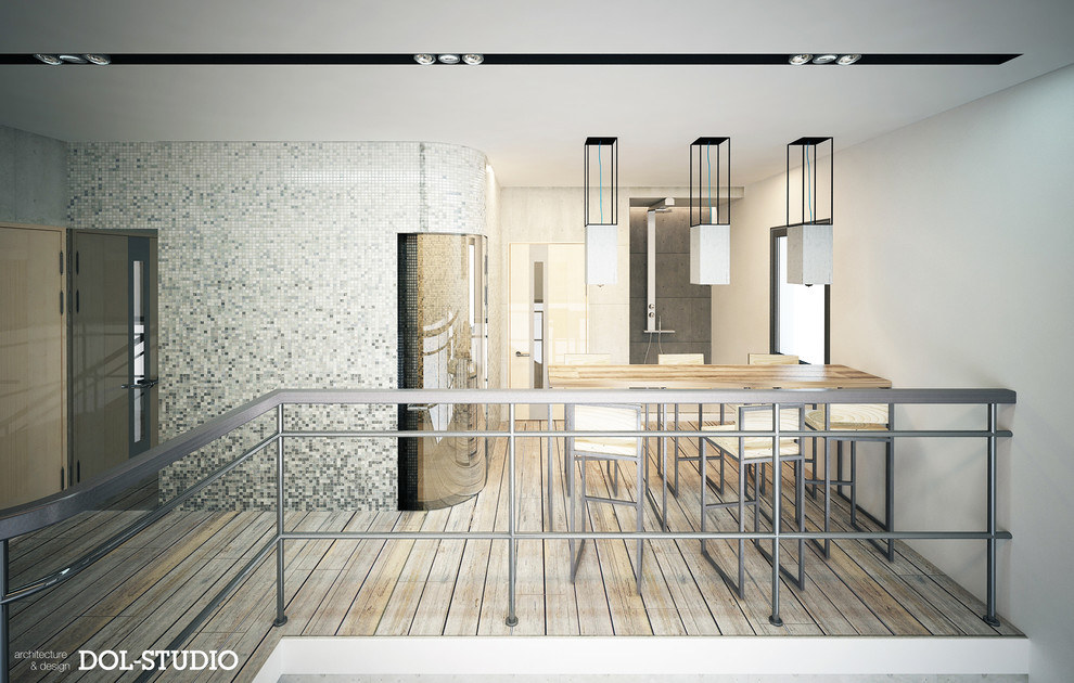 интерьер зоны отдыха с хамамом