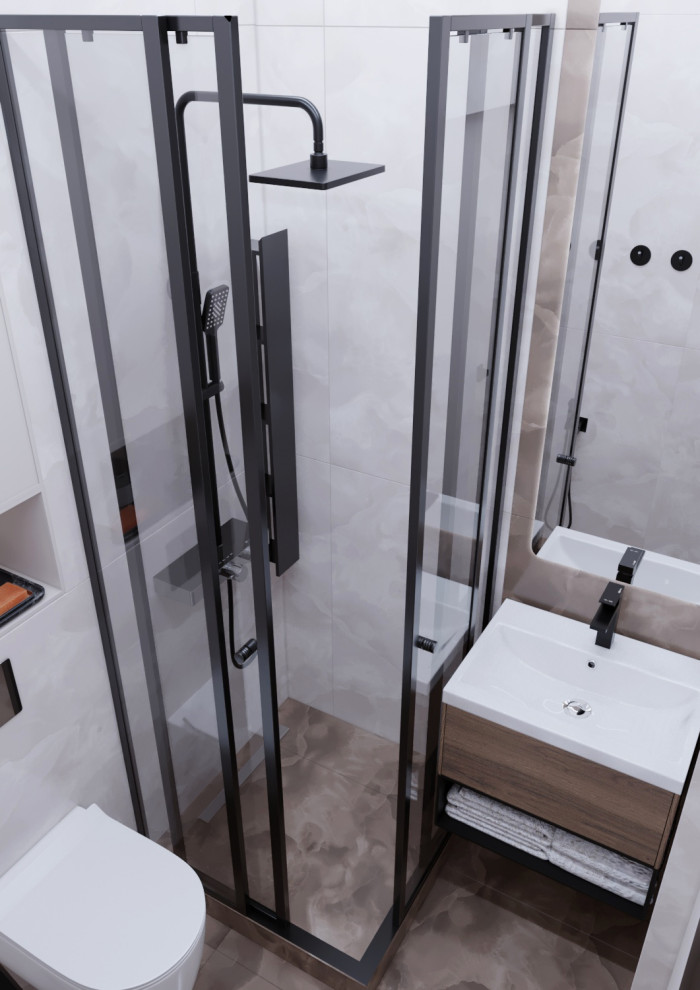 ЖК ЗилАрт дизайн интерьера для семьи из двух человек.