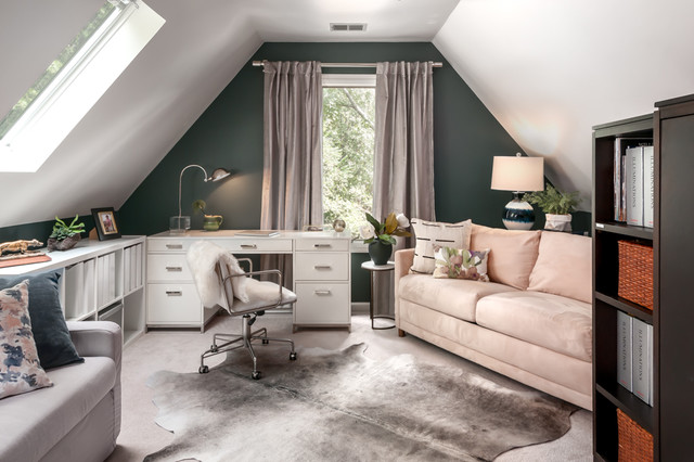 Traditional Home Office klassisch-arbeitszimmer