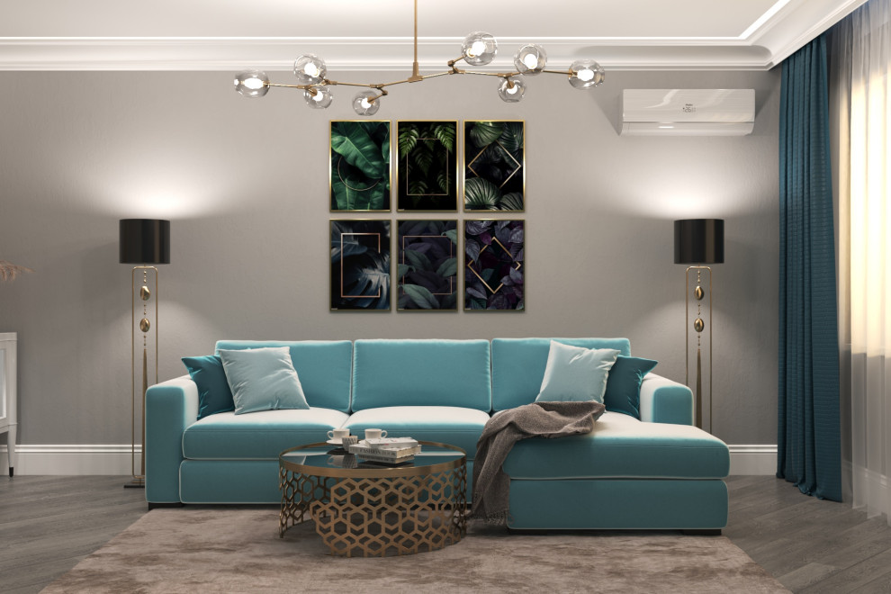 Квартира для молодой пары, 65 квадратов