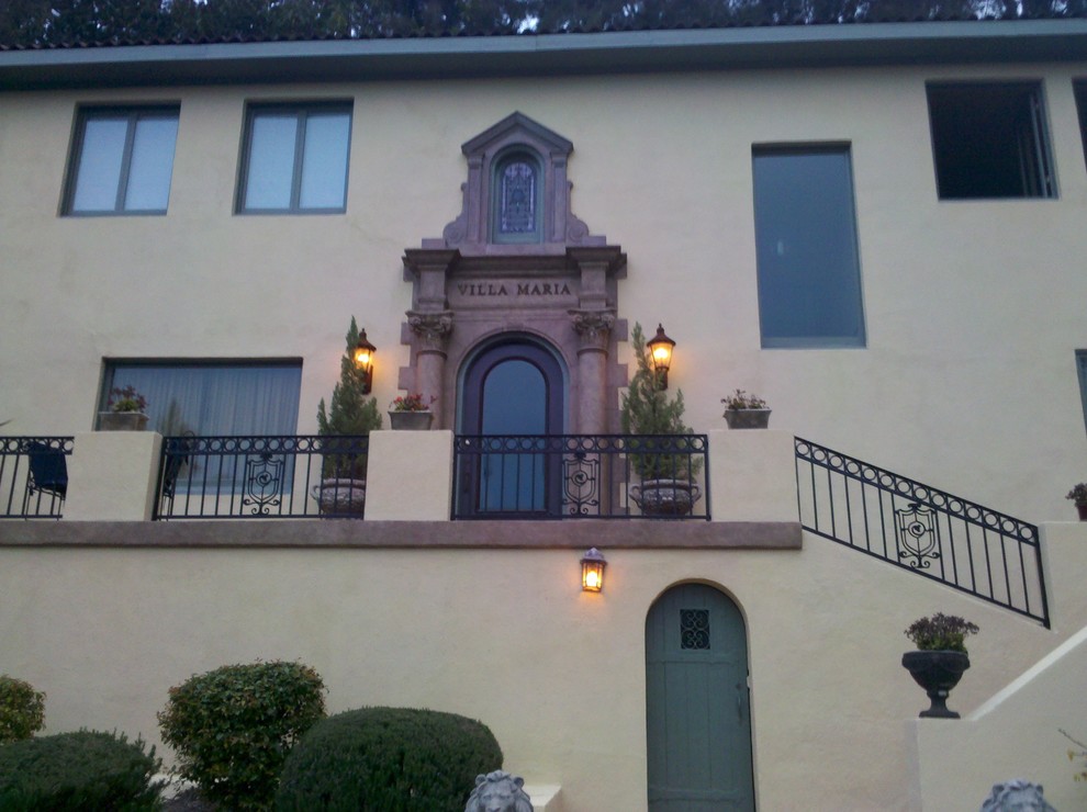 Faux stone finish
