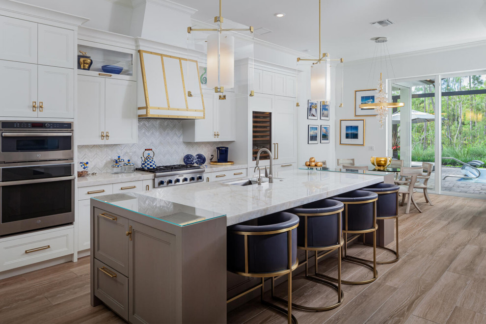 Kitchen - transitional kitchen idea