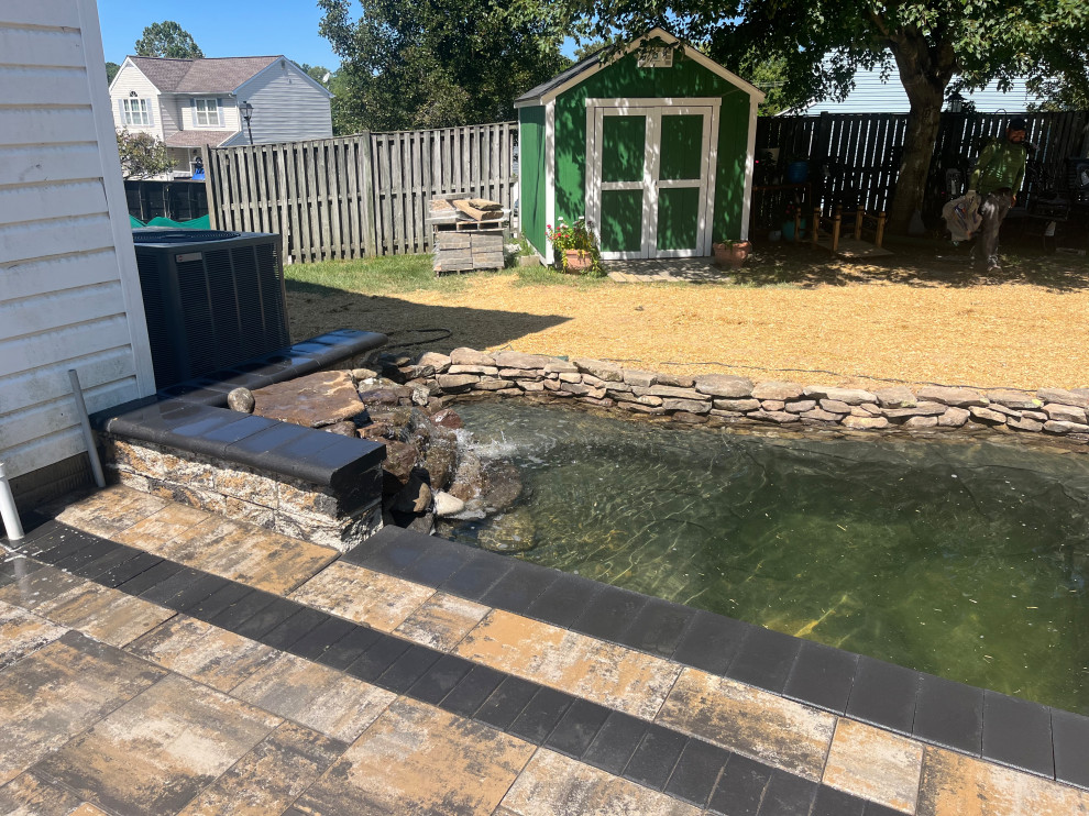 Perry Hall Patio, Pond, Pergola