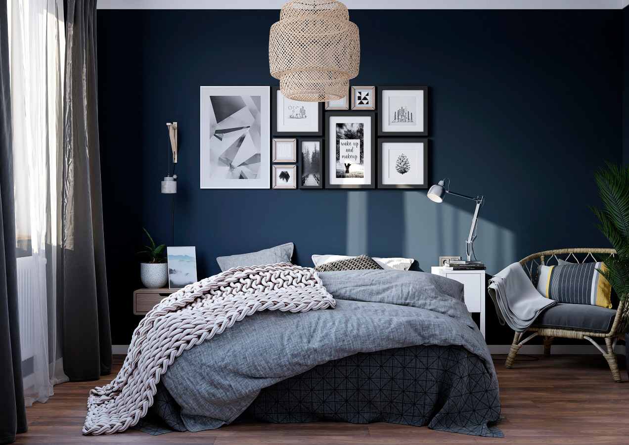 Двухкомнатная квартира в скандинавском стиле, Москва