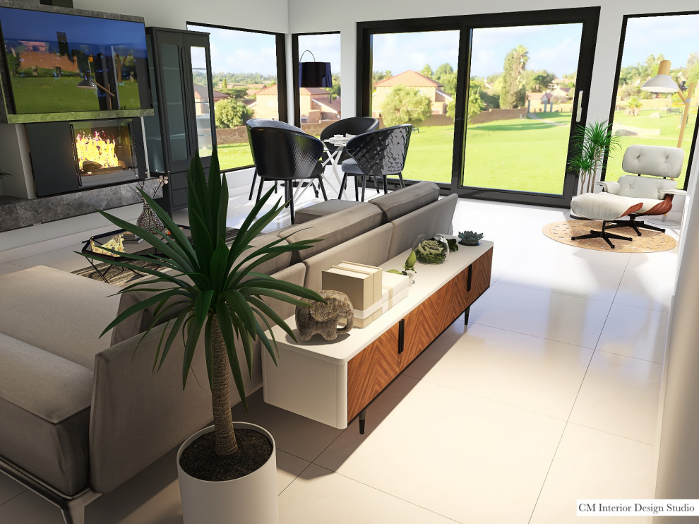Diseño 3D - Salón-Comedor