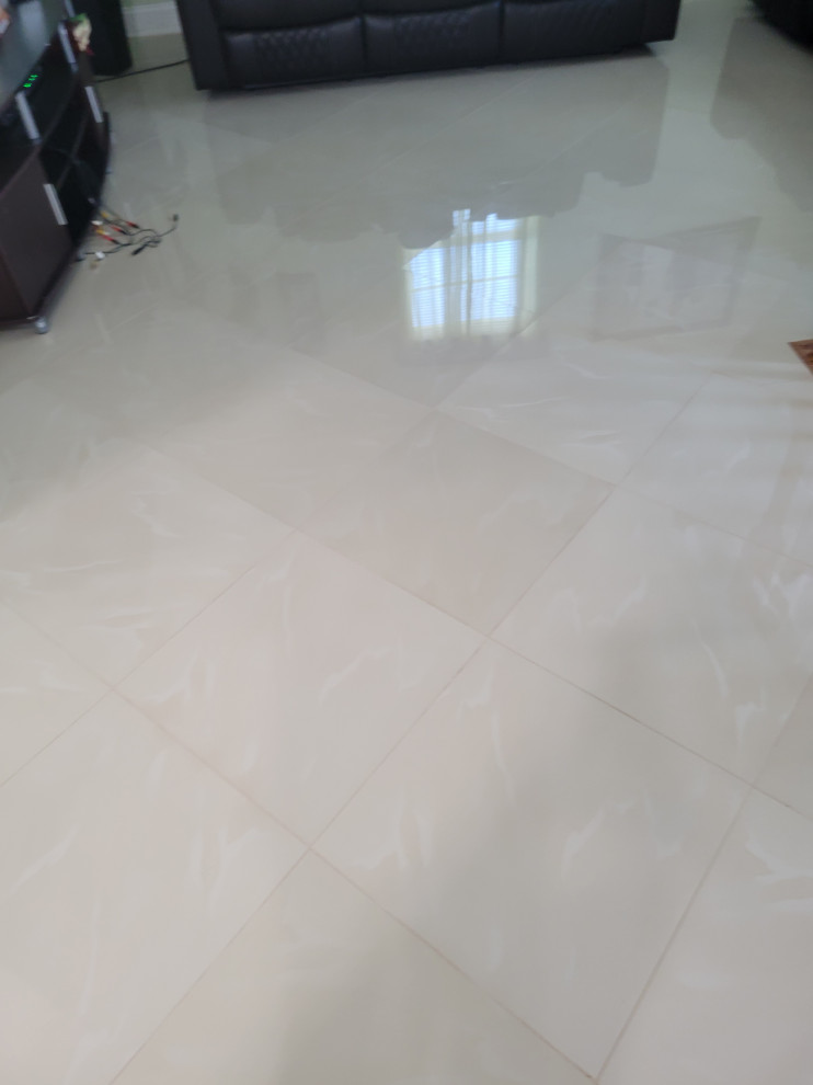 Tile with granite steps, New Idea