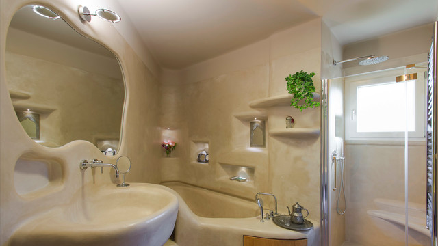 Garbatella contemporary-bathroom