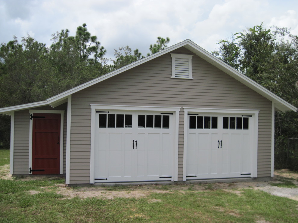 This is an example of a traditional shed and granny flat in Tampa.