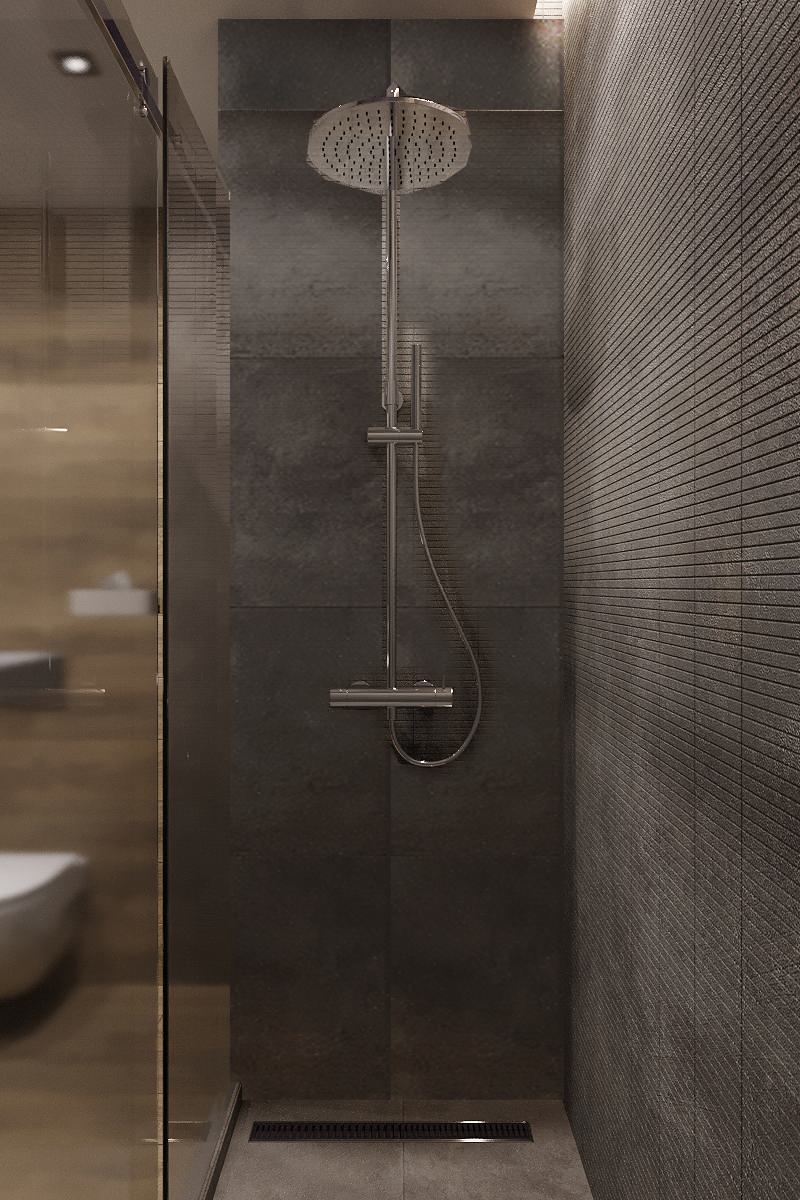 Студия лофт для молодого человека 55 кв.м.