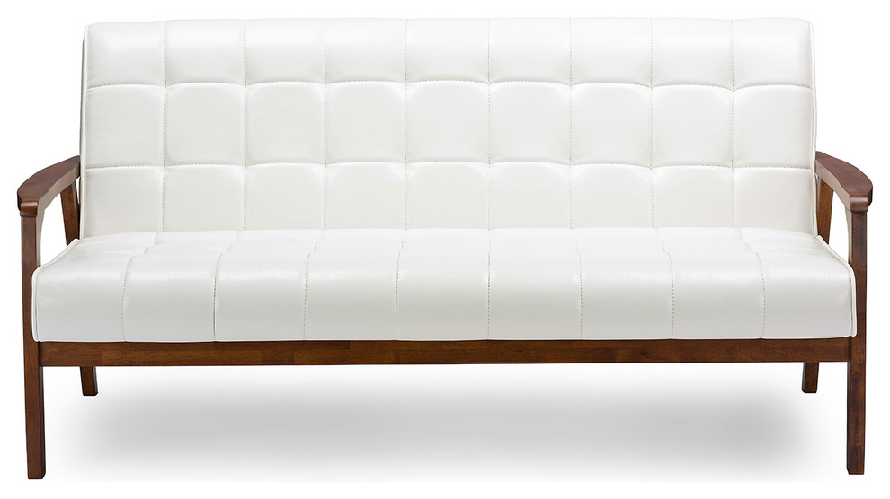 Mid-Century Masterpieces Sofa, White