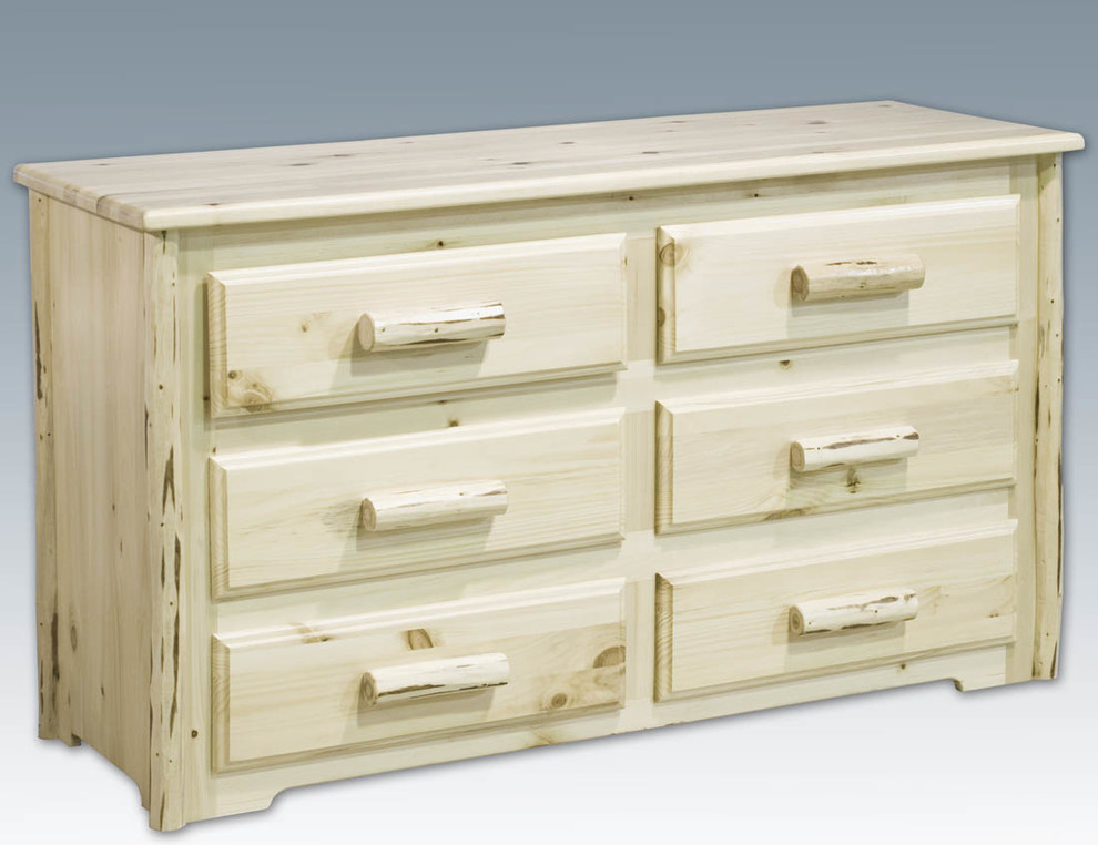 Montana Dresser, 6 Drawer, Lacquered