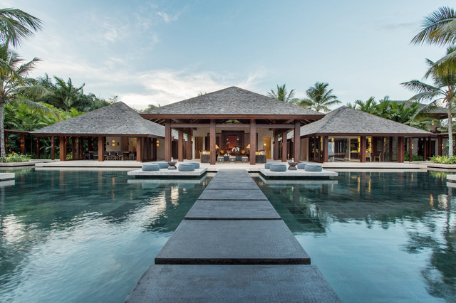 CariBali Vila exotico-fachada