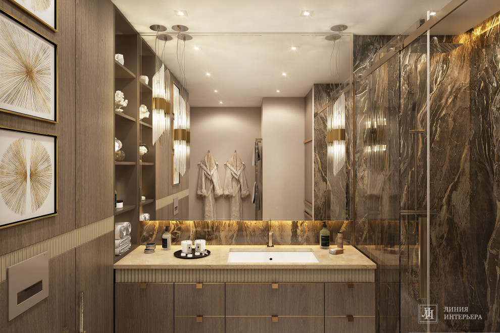 Дизайн интерьера 2-х уровневой квартиры