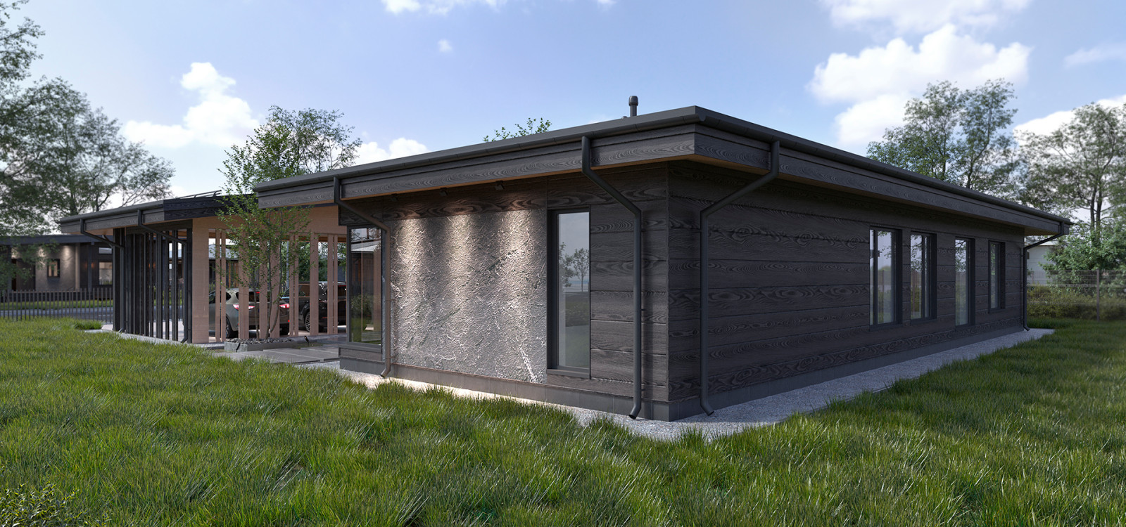 Дом в Скандинавском стиле