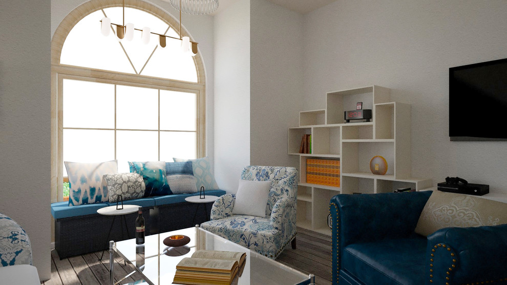 Гостиная в загородном доме