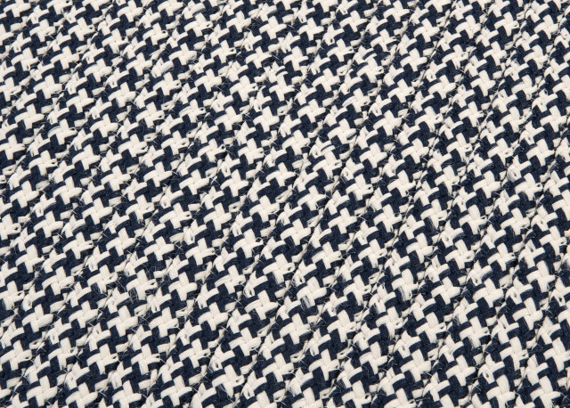 Outdoor Houndstooth Tweed Indoor/Outdoor Rug Rustic Farmhouse OT19, 6 ...