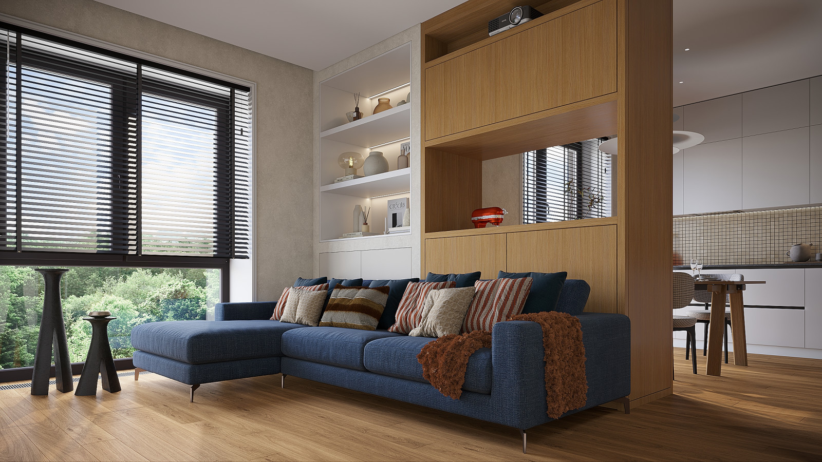 Необычная квартира для молодой семьи