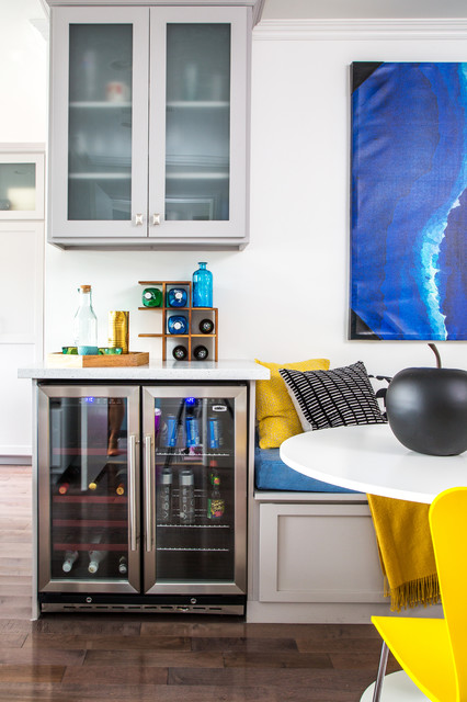 Transitional Colorful Kitchen moderne-cuisine
