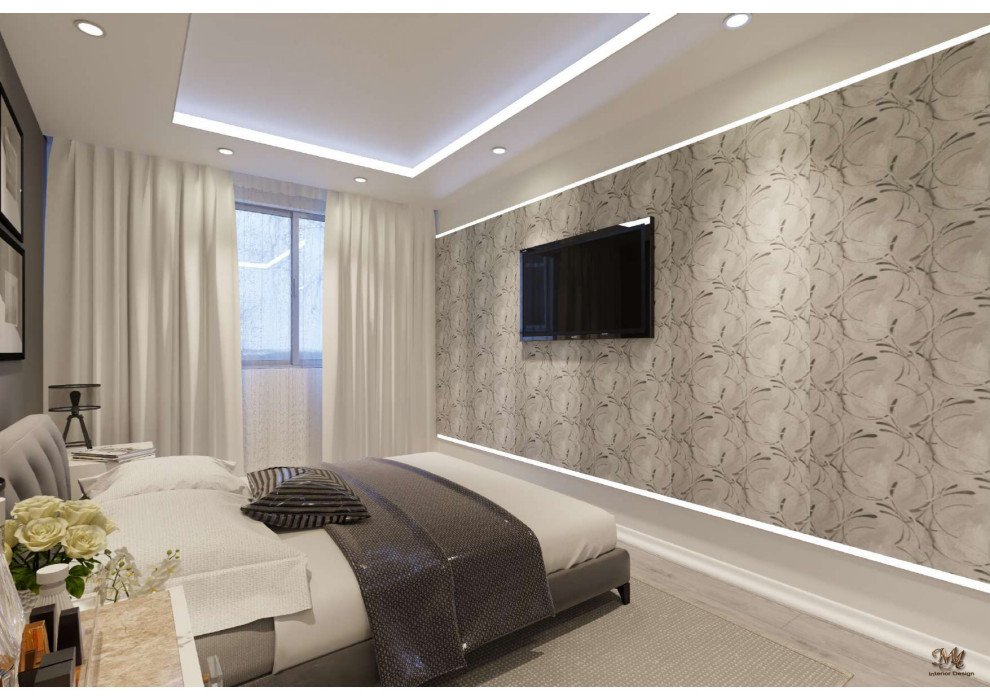 ПРОЕКТ СПАЛЬНИ "ЦВЕТ ЗЕЛЕНОГО ЖУКА"