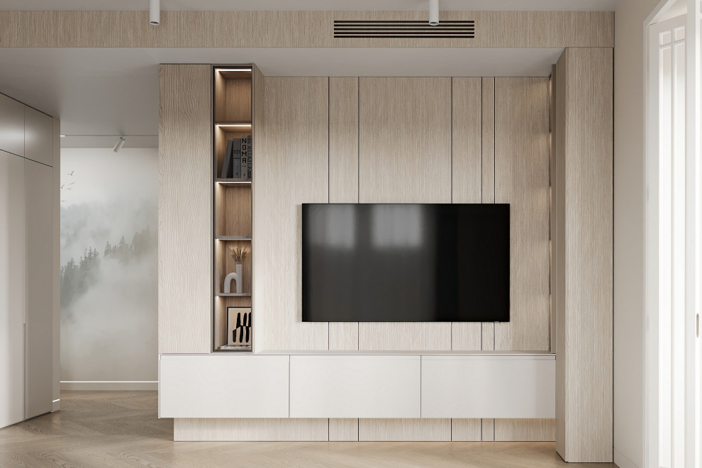 Дизайн и ремонт квартиры в ЖК Большая семерка - Сочный синий