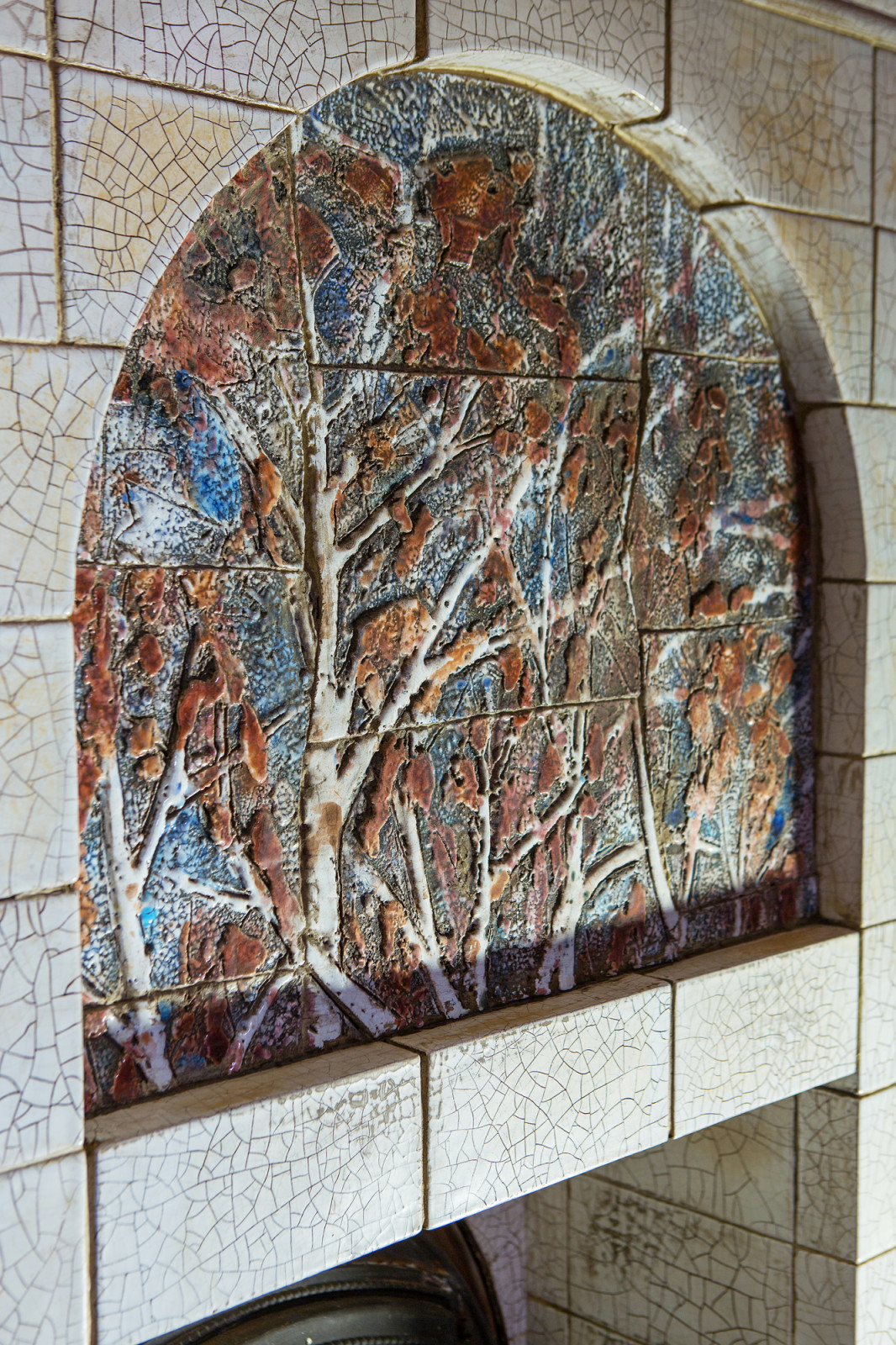 Печь "Русская лазурь"