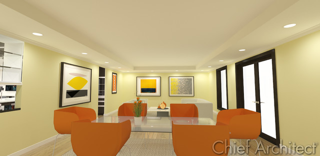 FIVE-12 DINING Room transitional-rendering