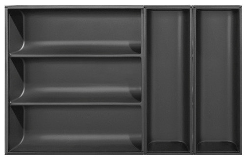 Blum Zc7s550bs3 Ambia Line 22 Inch Flatware Drawer Insert With 5