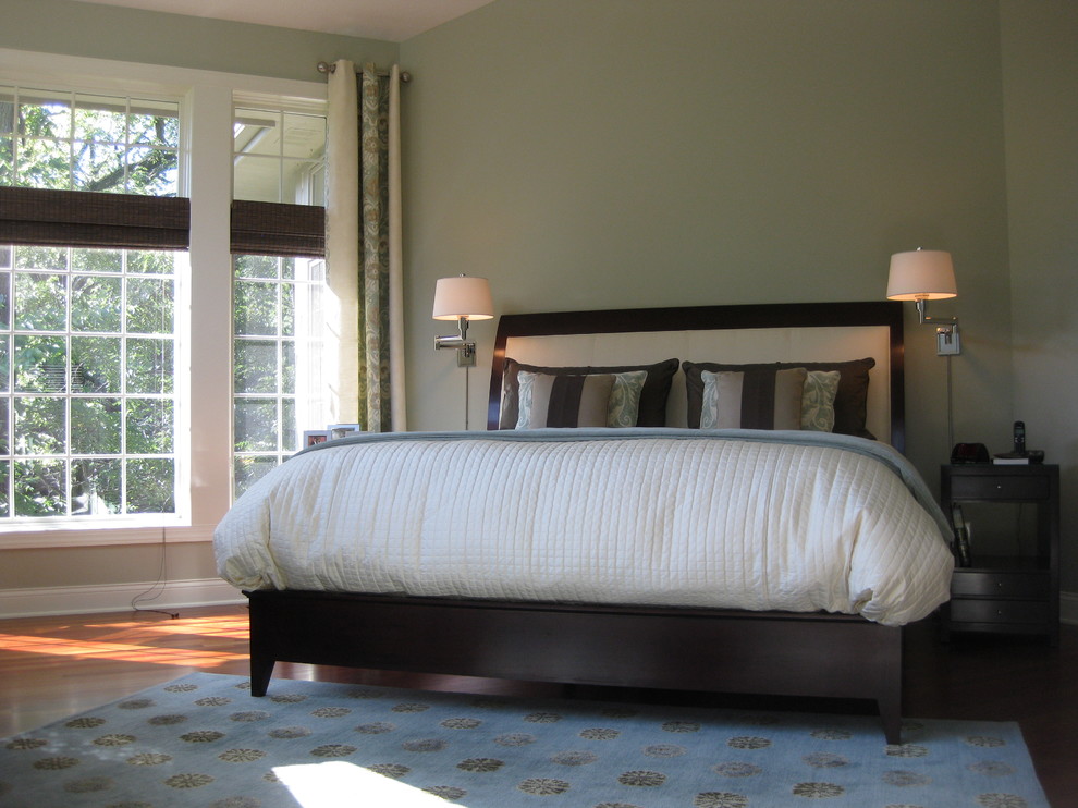 Bedroom - transitional bedroom idea