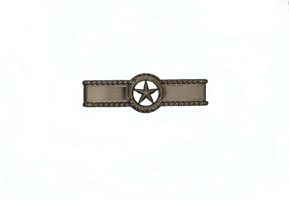 Star With Barbed Wire Pull Southwestern And Drawer Handle