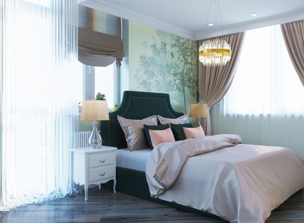 Дизайн проект 2х-комнатной квартиры в современной классике