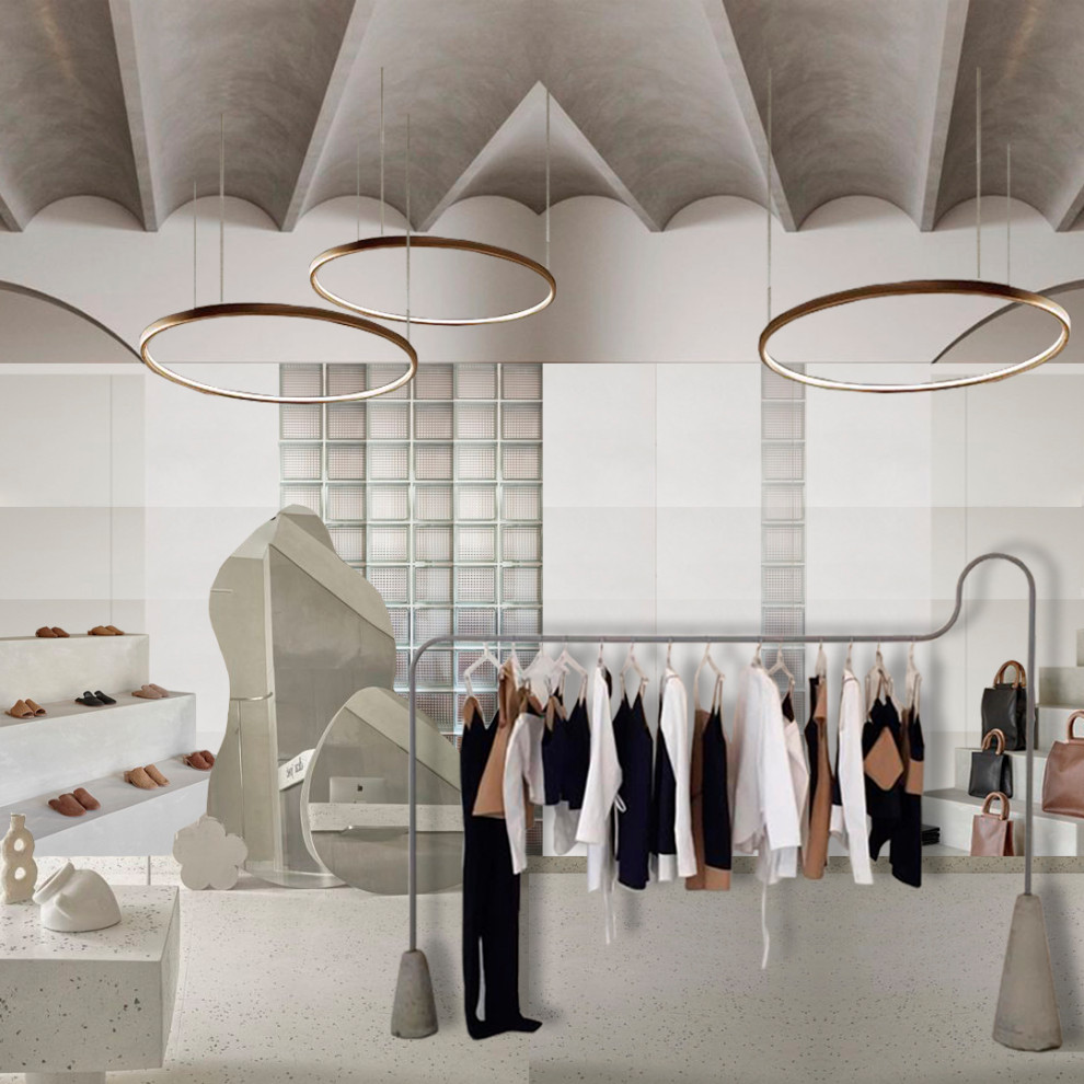 Концепт магазина одежды.