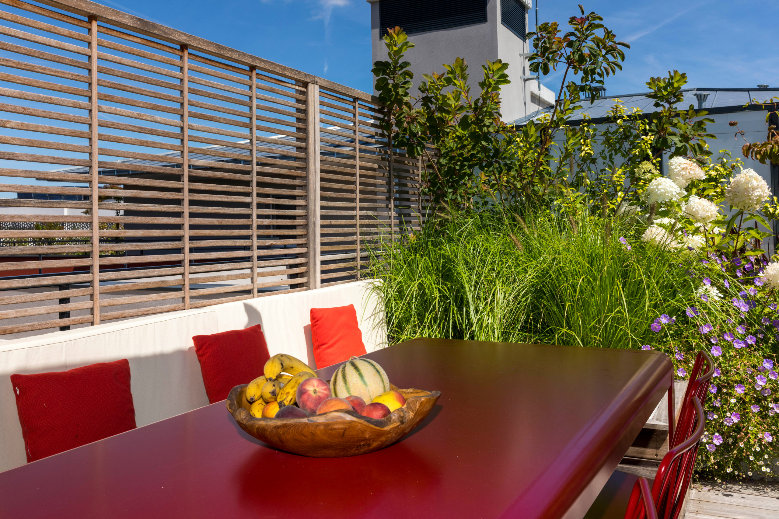 une terrasse foisonnante!