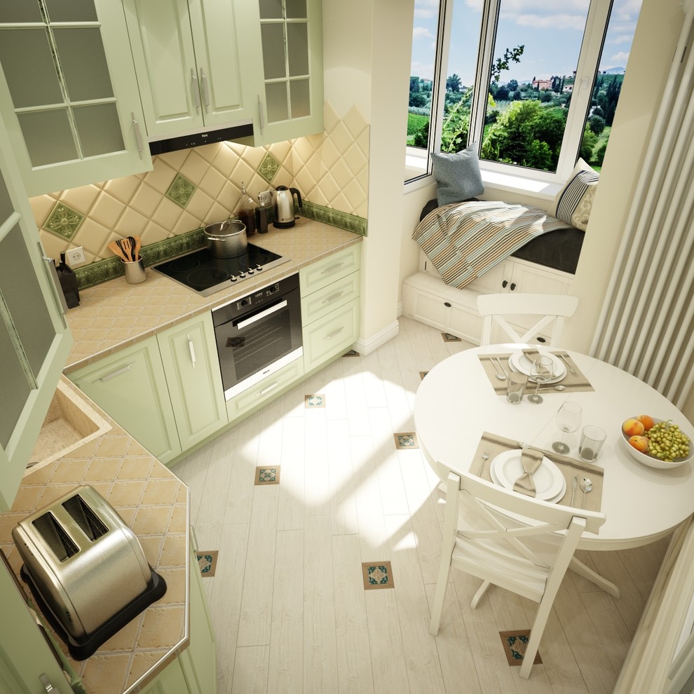 Бюджетный проект двухкомнатной квартиры в стиле неоклассика