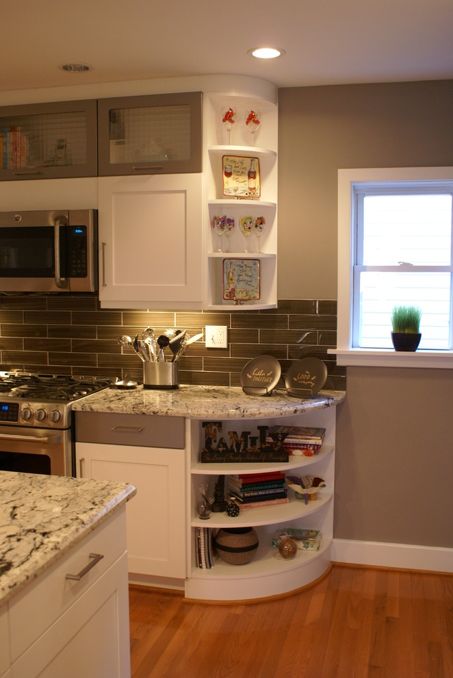 Kitchen - transitional kitchen idea in Chicago