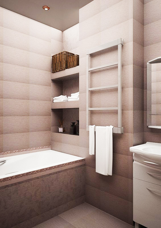 ванная комната ЖК Москва2 в г. Самара