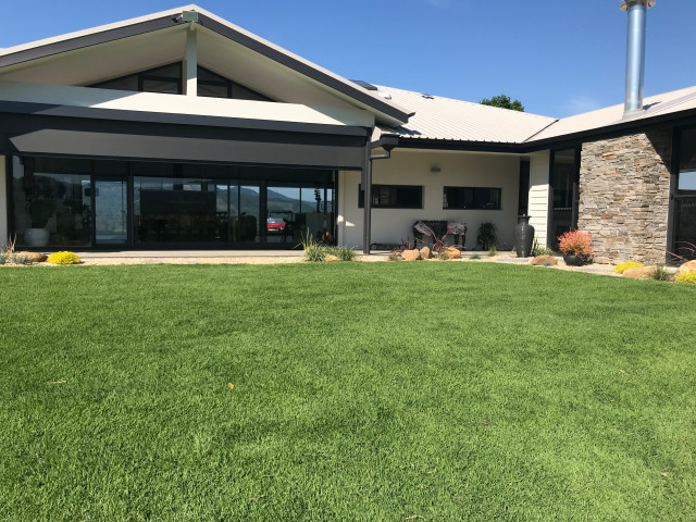 Hilltop renovation transitional-exterior
