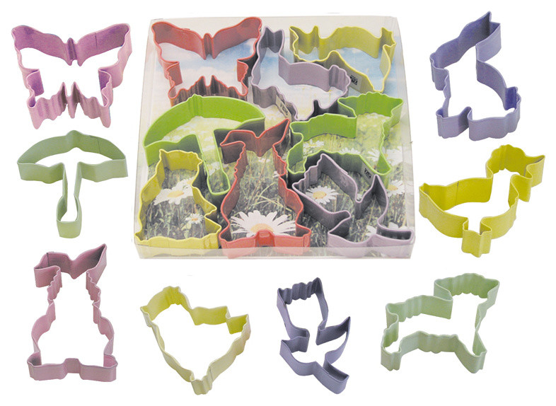 Easter Color 8-Piece Cookie Cutter Set
