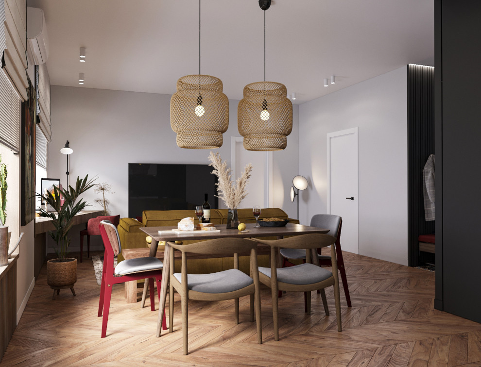 Двухкомнатная квартира для молодой пары в ЖК Селигер Сити