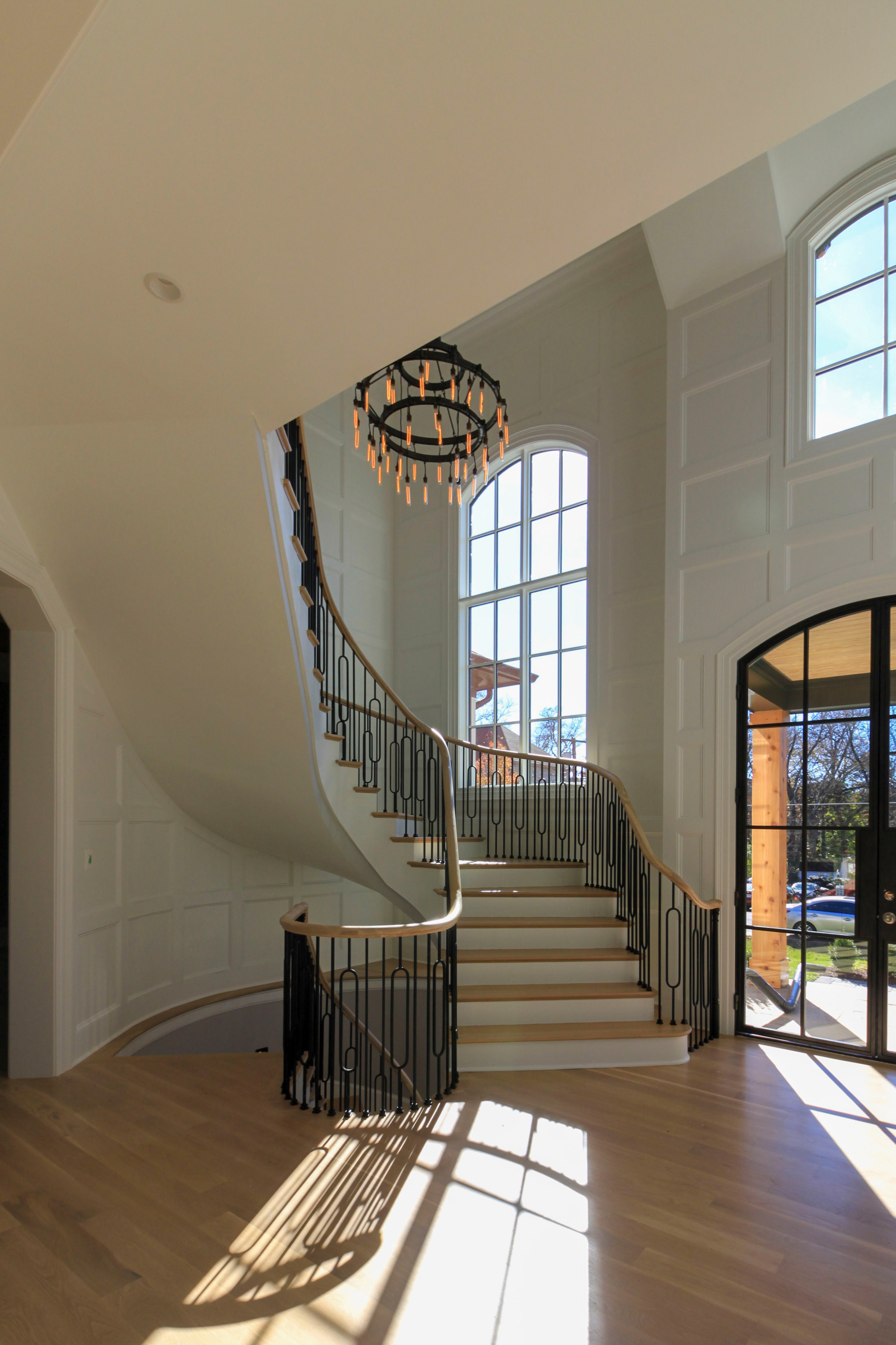 95_Remarkable and elegant floating elliptical staircase, McLean, VA 22101