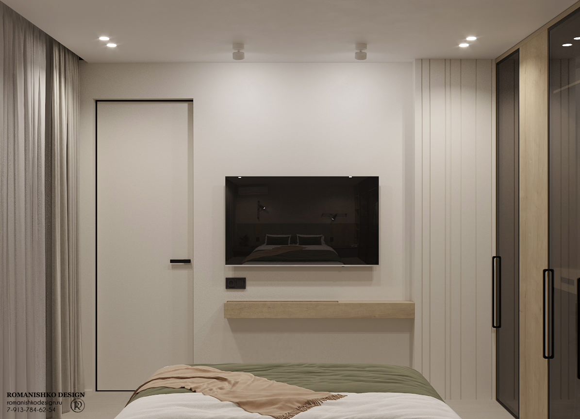 Дизайн интерьера квартиры в ЖК "Чкалов"