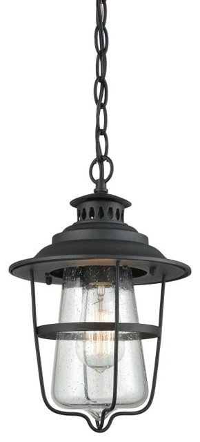 Elk Lighting 45121 1 San Mateo Light Outdoor Mini Pendant Elk Lighting San Mateo 45121 1 Light Outdoor Mini Pendant