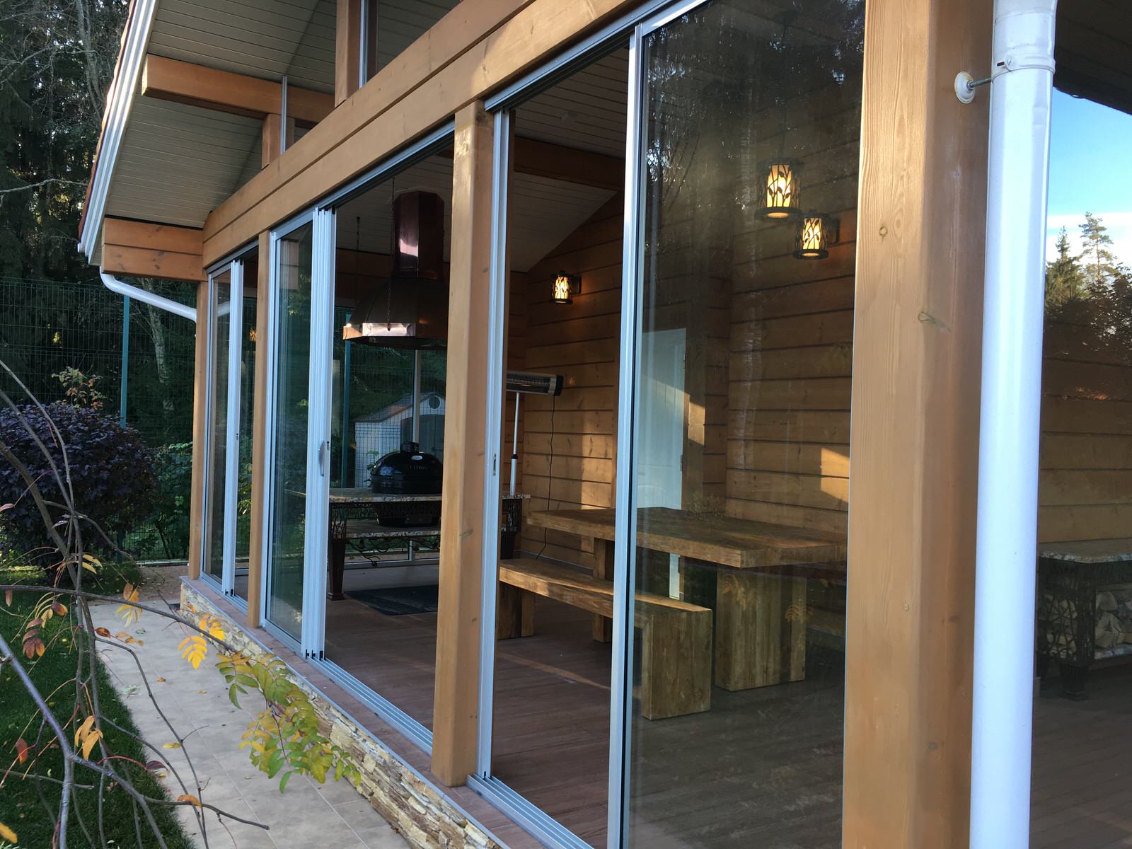 ГеоПро | Замена безрамного остекления