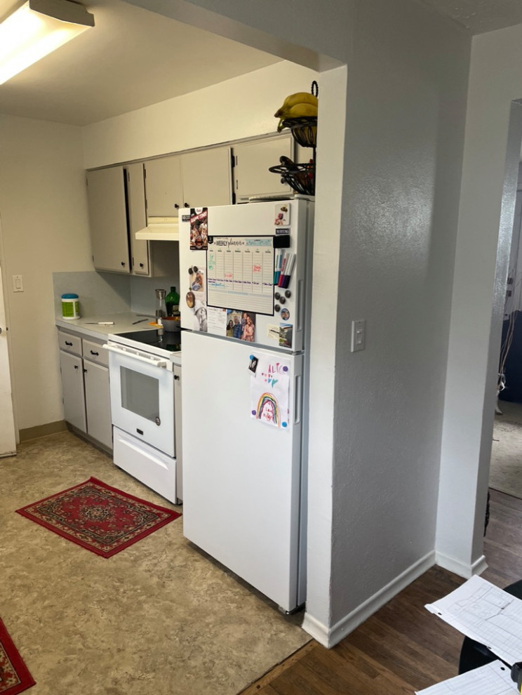 Bigger is better- Kitchen and wall remodel