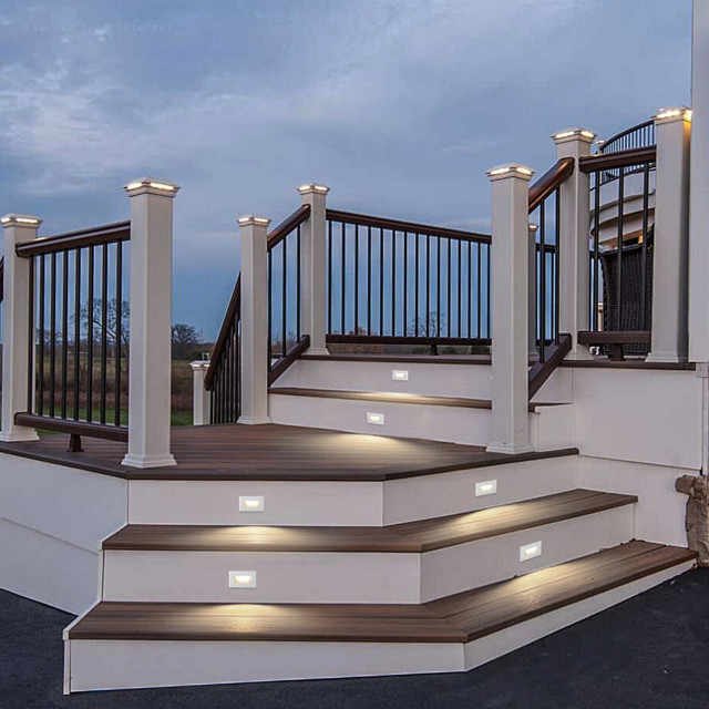 9-Pack 5CCT LED Step Light - Modern - Stair And Step Lights - by ...