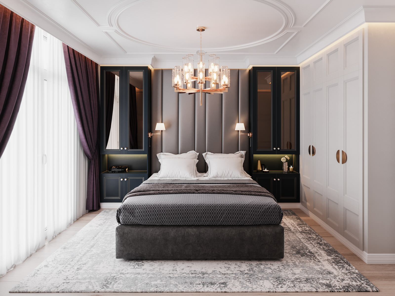 Светлая квартира в центральном районе