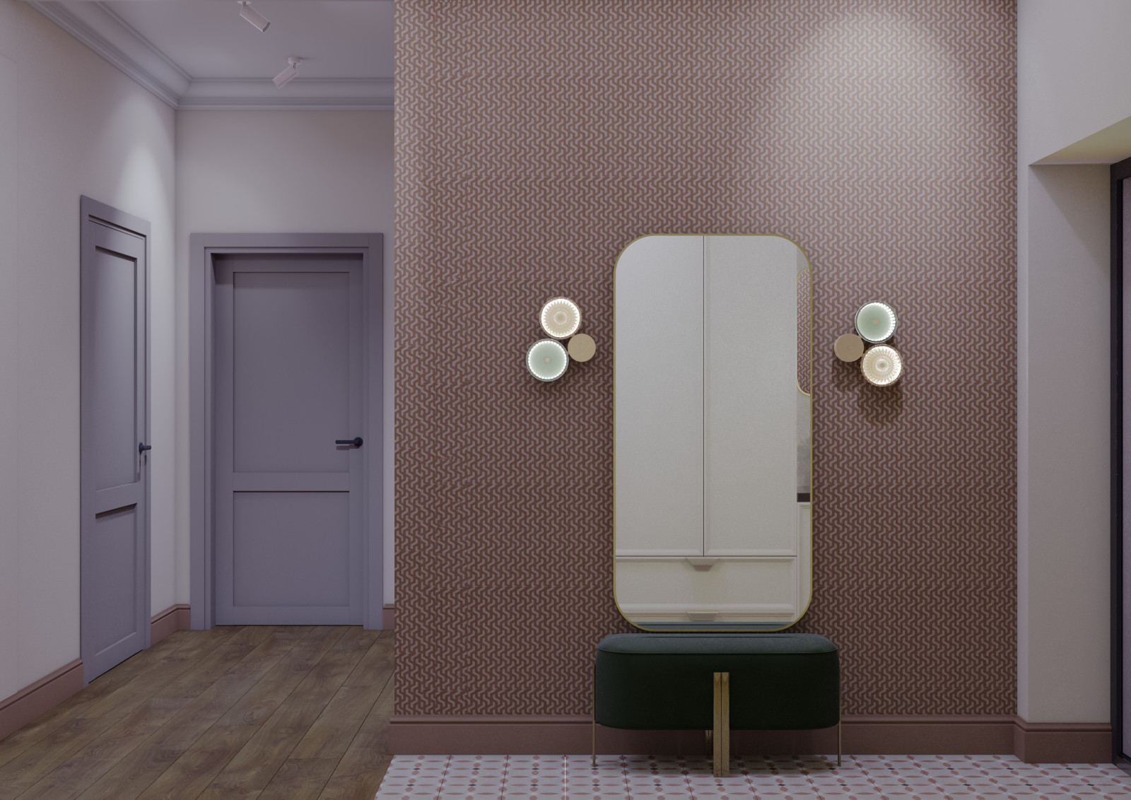 Эклектика в насыщенных оттенках