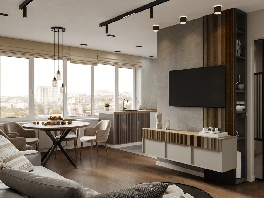 Ремонт квартиры для молодой семьи из трех человек